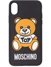 Moschino Iphone X Toy Bear Case - Black