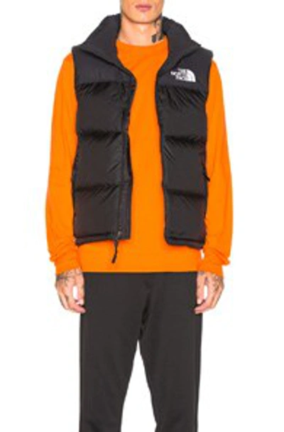 The North Face Nuptse 1996 Padded Vest In Black|nero