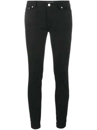 Givenchy Star Motif Skinny Jeans In Black