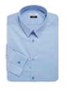 Versace Long-sleeve Dress Shirt In Light Blue