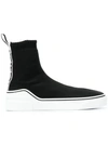 Givenchy Black George V Sock Sneakers