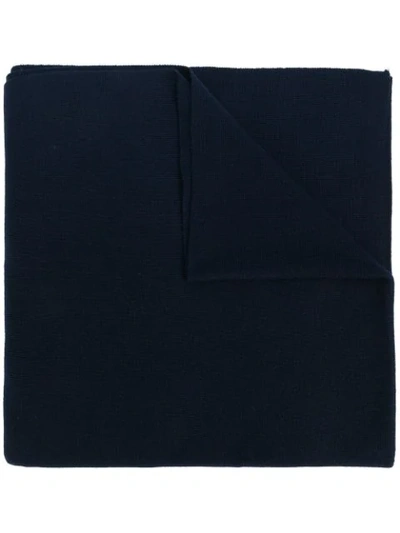 Givenchy Logo Scarf - Blue