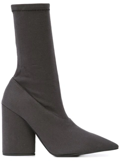 Yeezy Season 7 Sock Boots In Black