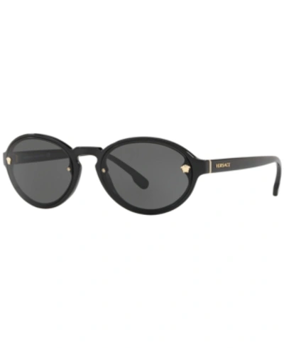 Versace Sunglasses, Ve4352 54 In Black / Grey