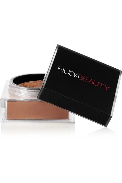Huda Beauty Easy Bake Loose Powder - Coffee Cake In Brown