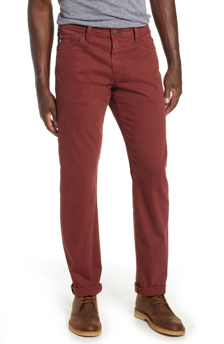 ag graduate sud slim straight leg pants