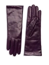 Portolano Women's Classic Leather Gloves In Aubergine