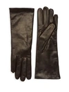 Portolano Women's Classic Leather Gloves In Chocolate