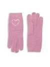 Portolano Crystal-embellished Gloves In Rose Blossom