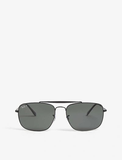 Ray Ban Square-frame Sunglasses In Black