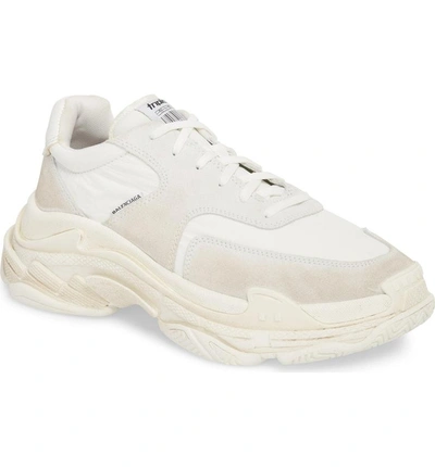 Balenciaga Triple S Retro Sneaker In Blanc White 2