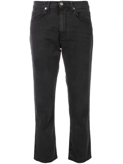Iro Cropped Jeans In Black