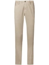 Incotex Slim-fitted Jeans In Neutrals