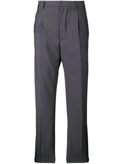 Prada High-waisted Trousers - Grey