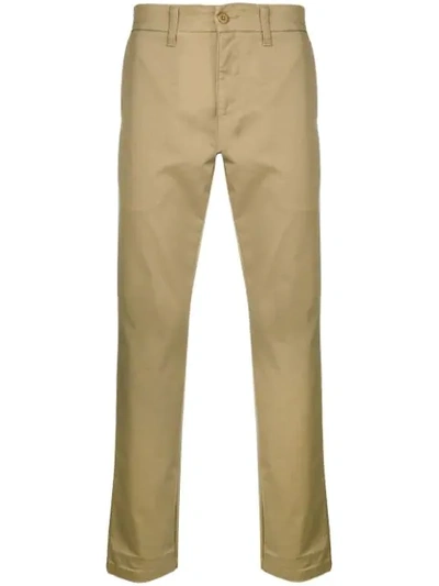 Carhartt Slim Fit Chinos In Neutrals
