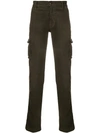 Jacob Cohen Academy Cargo Trousers In Brown