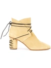 Jw Anderson Wrap-around Boots In Brown