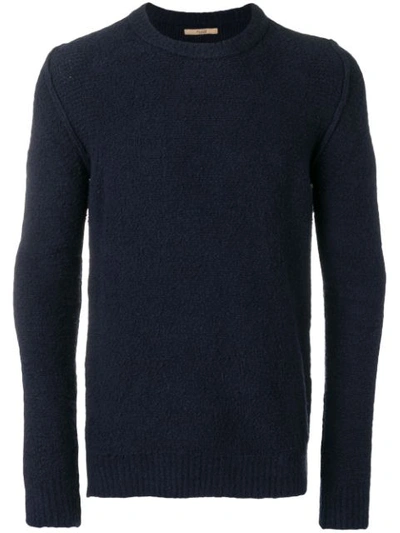 Nuur Round Neck Sweater - Blue