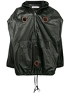 Walter Van Beirendonck Half Zip Windbreaker Jacket - Black