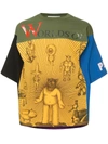 Walter Van Beirendonck Sun & Moon T In Multicolour