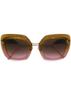 Fendi Tropical Shine Sunglasses In Yellow