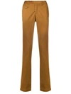 Al Duca D'aosta Basic Chinos In Brown