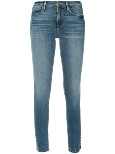 Frame Classic Skinny Jeans In Blue