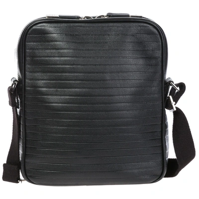 Dior Men's Leather Cross-body Messenger Shoulder Bag In Black