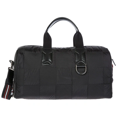 Dior Travel Duffle Weekend Shoulder Bag Nylon In Black