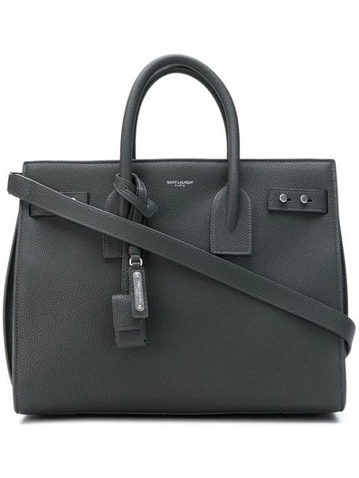 Saint Laurent Sac De Jour Tote - Grey In Grey