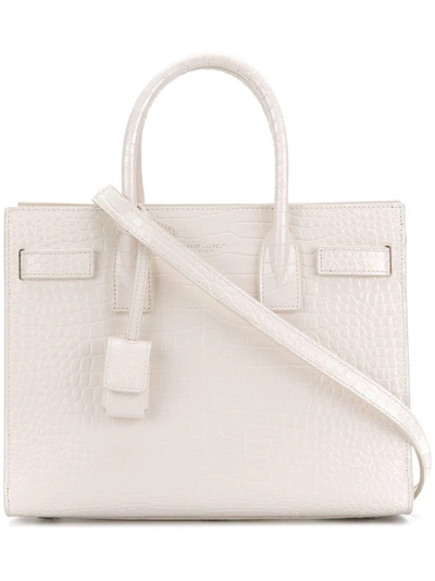 Saint Laurent Baby Sac De Jour Tote - Nude & Neutrals