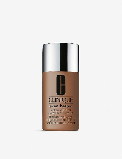 Clinique Even Better Makeup Spf 15 Foundation 30ml In Wn 125 Mahogany