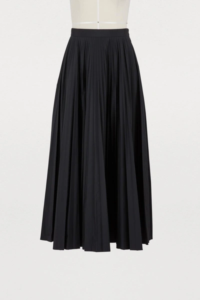 Maison Margiela Midi Skirt In Noir