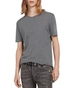 Allsaints Figure Tee In Slate Blue