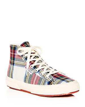 superga tartan plaid sneakers