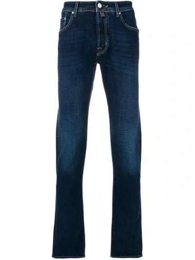 Jacob Cohen Straight Leg Jeans In Blue