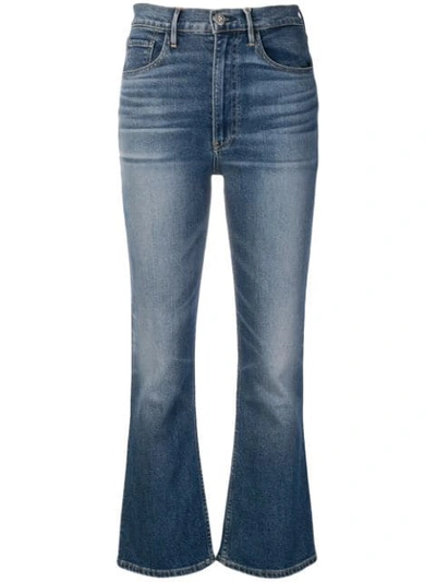 3x1 High-waist Cropped Jeans In Mabelle