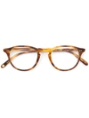 Garrett Leight Hampton Glasses - Neutrals In Nude & Neutrals