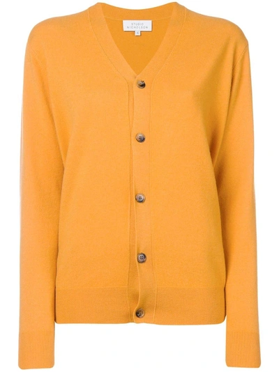 Studio Nicholson Classic Cardigan - Yellow