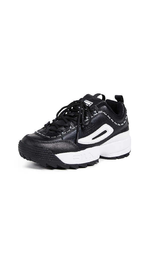 fila disruptor 2 premium repeat black