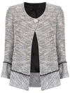 Andrea Bogosian Tweed Jacket In Grey