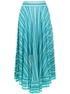 Cecilia Prado Knit Antonela Midi Skirt In Blue