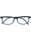 Saint Laurent Eyewear Rectangular Eyeglasses - Black