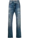 Edwin Ed-55 Tapered Jeans In Blue