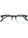 Garrett Leight Clune Glasses In Black