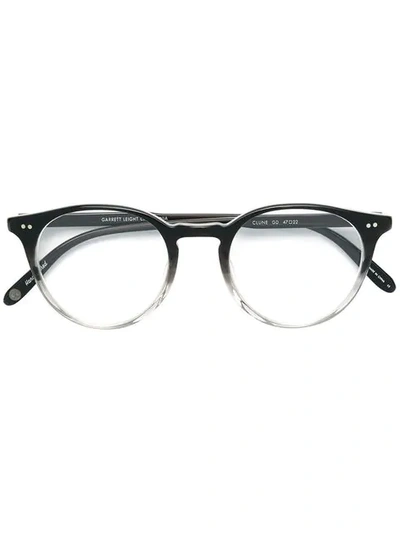 Garrett Leight Clune Glasses In Black