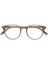 Garrett Leight Clune Glasses In Brown