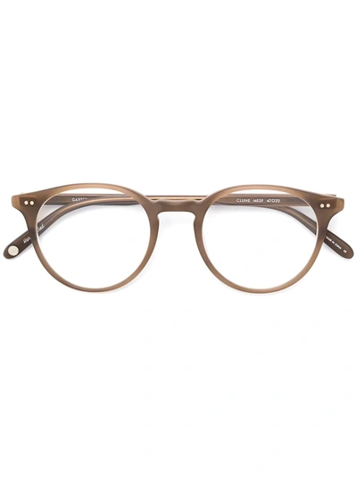 Garrett Leight Clune Glasses In Brown