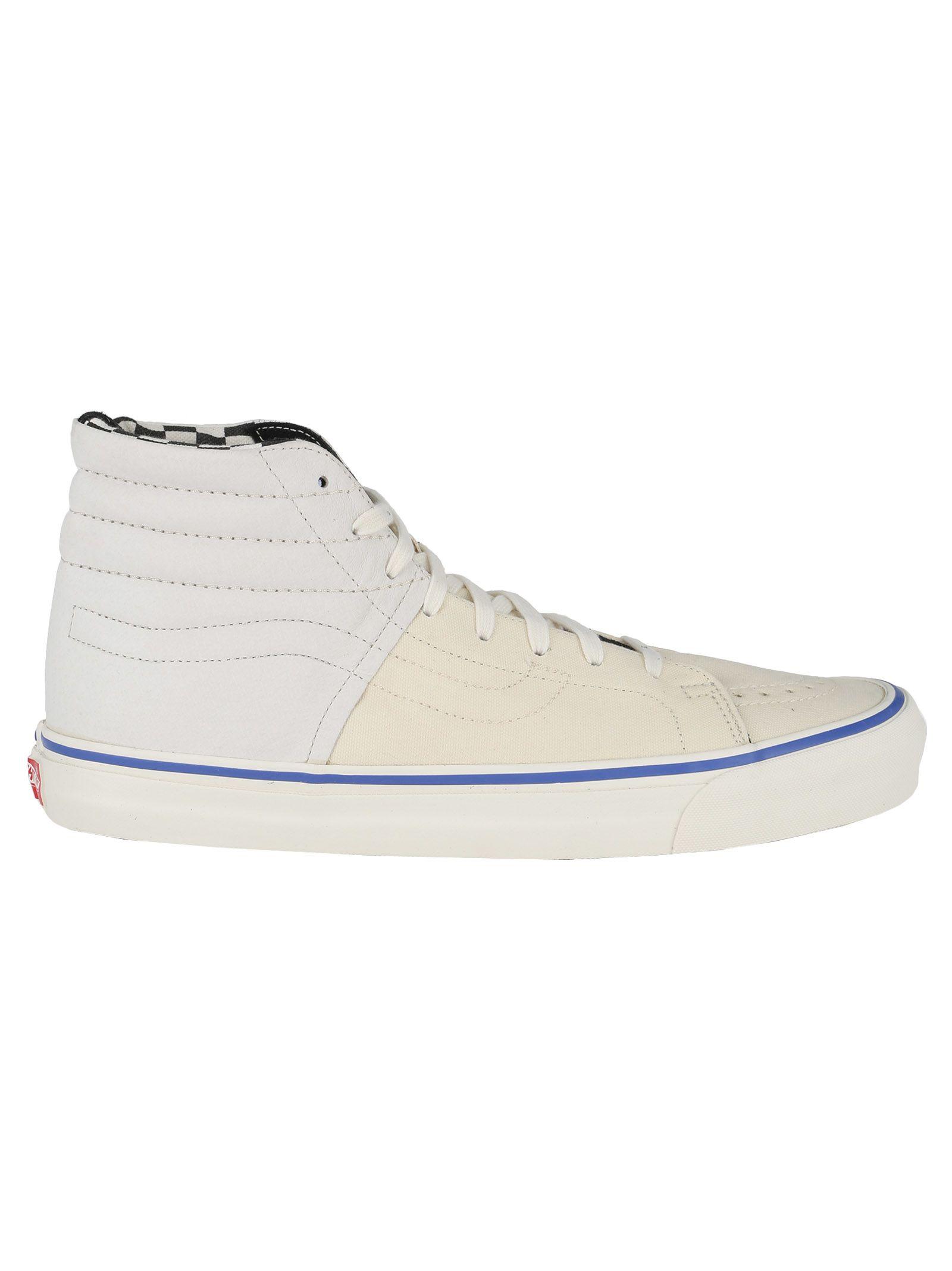 Vans Og Sk8 Hi Lx Inside Out In White Modesens