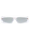 Dior Eyewear Square Sunglasses - White